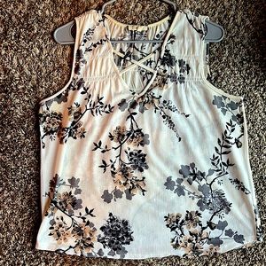 Maurices Floral Tank Top
